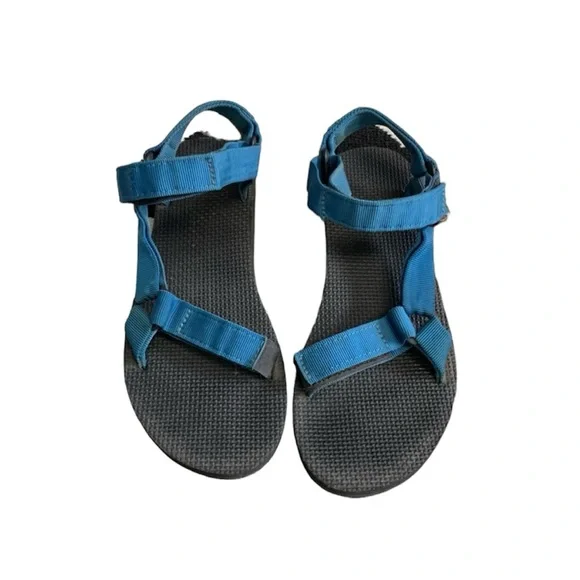 Teva Original Universal Urban Sandals Blue Size 8 - Picture 2 of 9